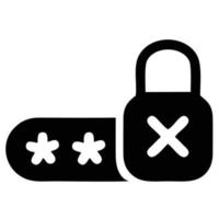 Lock security icon symbol vector image. Illustration of the key secure access system vector design. EPS 10