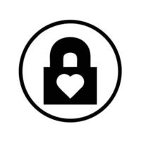 Lock security icon symbol vector image. Illustration of the key secure access system vector design. EPS 10