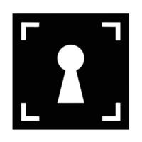 Lock security icon symbol vector image. Illustration of the key secure access system vector design. EPS 10