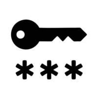 Lock security icon symbol vector image. Illustration of the key secure access system vector design. EPS 10