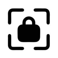 Lock security icon symbol vector image. Illustration of the key secure access system vector design. EPS 10