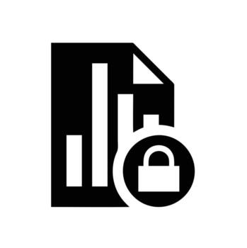 Lock security icon symbol vector image. Illustration of the key secure access system vector design. EPS 10