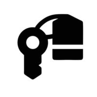 Lock security icon symbol vector image. Illustration of the key secure access system vector design. EPS 10