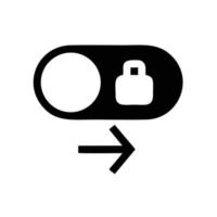 Lock security icon symbol vector image. Illustration of the key secure access system vector design. EPS 10