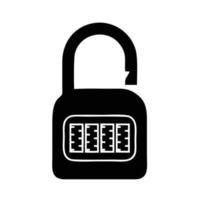 Lock security icon symbol vector image. Illustration of the key secure access system vector design. EPS 10