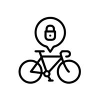 Lock security icon symbol vector image. Illustration of the key secure access system vector design. EPS 10