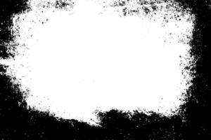 Grunge border texture background. Abstract frame overlay. PNG graphic illustration with transparent background.