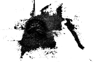 Rustic splash texture. Abstract background. Weathered surface and shape. PNG graphic illustration with transparent background.