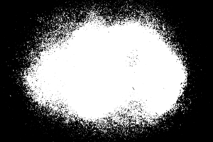 Grunge border texture background. Abstract frame overlay. PNG graphic illustration with transparent background.