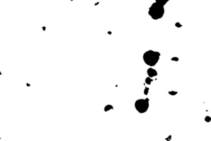 Grunge dots and points texture background. Abstract grainy overlay. PNG graphic illustration with transparent background.