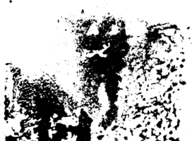 Rustic grunge texture with grain and stains. Abstract noise background. PNG graphic illustration with transparent background.