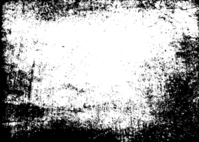 Grunge border texture background. Abstract frame overlay. PNG graphic illustration with transparent background.
