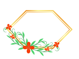 Flower Frame Background png