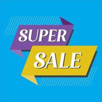 Super Sale icon vector illustration