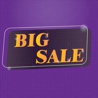 Big Sale icon vector illustration