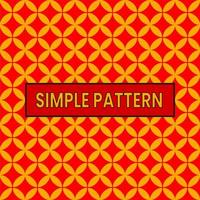 simple pattern vector illustrations