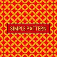 simple pattern vector illustrations