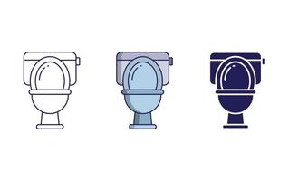 Toilet vector icon