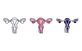 Reproductive system vector icon