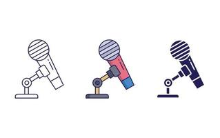 Microphone  vector icon