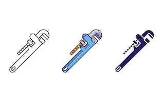 Spud Wrench vector icon