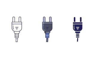 plug vector icon