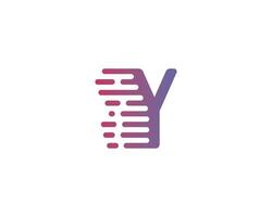 creative letter Y logo design vector template