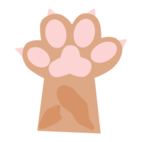 carino gatto piedi png