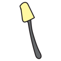 main tiré ustensiles de cuisine griffonnage style png