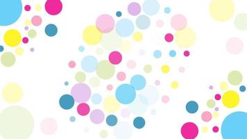 geometric multicolor confetti abstract background vector