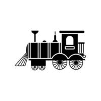 niños tren icono vector. público transporte ilustración signo. ferrocarril símbolo. vector