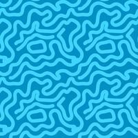 Seamless abstract pattern with curved lines, a maze. Design for fabric, Wallpaper, and cards . vector