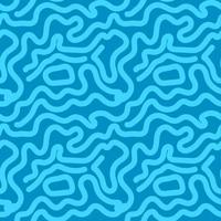 Seamless abstract pattern with curved lines, a maze. Design for fabric, Wallpaper, and cards . vector