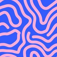 Seamless abstract pattern with curved lines, a maze. Design for fabric, Wallpaper, and cards . vector