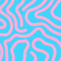 Seamless abstract pattern with curved lines, a maze. Design for fabric, Wallpaper, and cards . vector