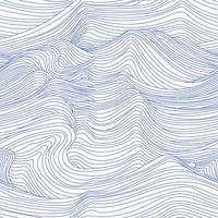 Abstract wave lines 2 vector