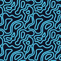 Seamless abstract pattern with curved lines, a maze. Design for fabric, Wallpaper, and cards . vector