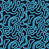 Seamless abstract pattern with curved lines, a maze. Design for fabric, Wallpaper, and cards . vector