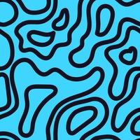 Seamless abstract pattern with curved lines, a maze. Design for fabric, Wallpaper, and cards . vector