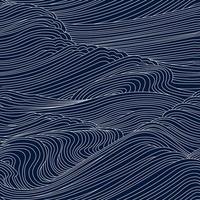 Abstract wave lines 2 vector