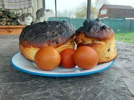 Easter cake prepared for the holiday photo