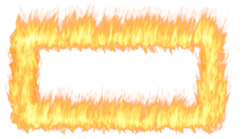 The Flame of fire Burning red hot blur png image