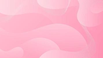 Abstract Gradient Pink liquid Wave Background vector