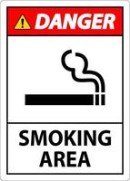 firmar demostración permitido de fumar zona lugares en blanco antecedentes vector