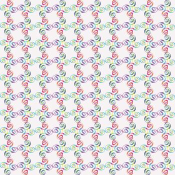 Rounded Geometry Pattern vector