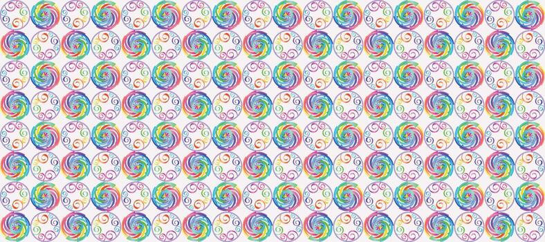 degradado puntos en círculos vector