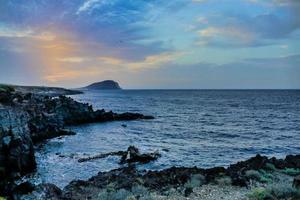 Scenic view of the shore photo