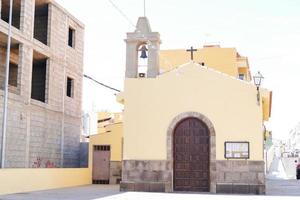 Buildings in the city photo