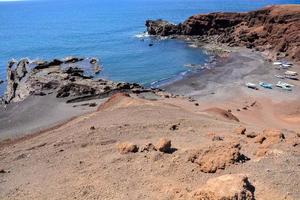 Scenic view of the shore photo