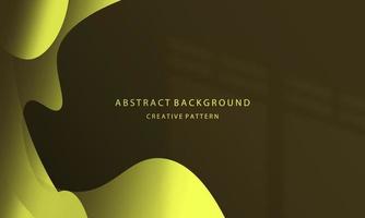 abstract background geometric gradient transparan wave shape color yellow pastel simple elegant attractive eps 10 vector